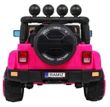 auto-terenowe-full-time-4wd-rozowy-na-akumulator-dla-dzieci-gratisy-waga-z-opakowaniem-21-kg