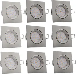 lumare-reflektor-oczko-led-wpuszczany-zestaw-9-sztuk-4w-400lm-kwadratowy