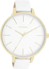 oozoo-zegarek-damski-analogowy-bialy-skora-uoc11346