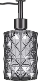 dozownik-do-mydla-szklany-330ml-do-lazienki-kuchni-czarny-matowy-diamentowy