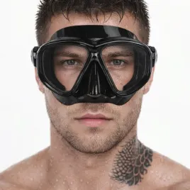 profesjonalna-sportowa-maska-do-nurkowania-plywania-czarna-szczelna-idealna