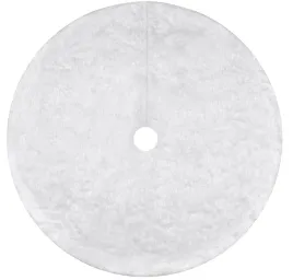 spodnica-pod-choinke-pokrowiec-na-stojak-90cm-dywanik-puchaty-bialy-balwan