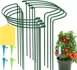 metalowe-podporki-ogrodowe-polokragle-8-sztuk-z-kolcami-nawadniajacymi