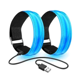 opaska-led-do-biegania-zestaw-2-sztuk-odblaskowa-swiecaca-regulowana-usb
