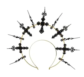 korona-aureola-festiwalowa-czarna-zlota-glowe-ozdoba-opaska-tiara-cosplay