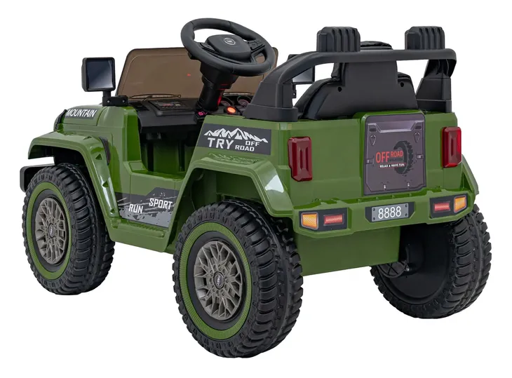 auto-terenowe-off-road-mountain-zielony-na-akumulator-dla-dzieci-gratisy-kolor-zielony