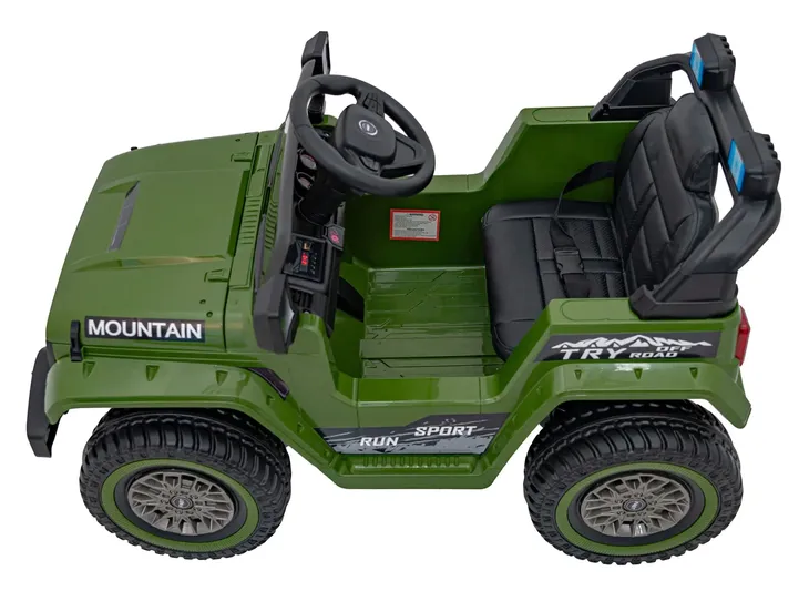 auto-terenowe-off-road-mountain-zielony-na-akumulator-dla-dzieci-gratisy-dlugosc-pojazdu-94-cm