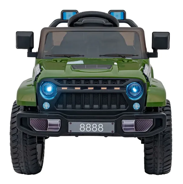 auto-terenowe-off-road-mountain-zielony-na-akumulator-dla-dzieci-gratisy-waga-z-opakowaniem-16-kg