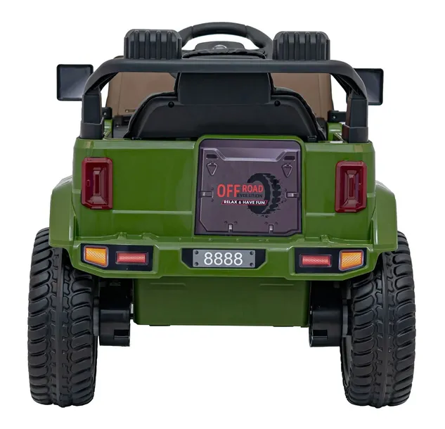 auto-terenowe-off-road-mountain-zielony-na-akumulator-dla-dzieci-gratisy-stan-opakowania-oryginalne