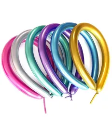 balony-do-modelowania-rurki-metalic-100szt