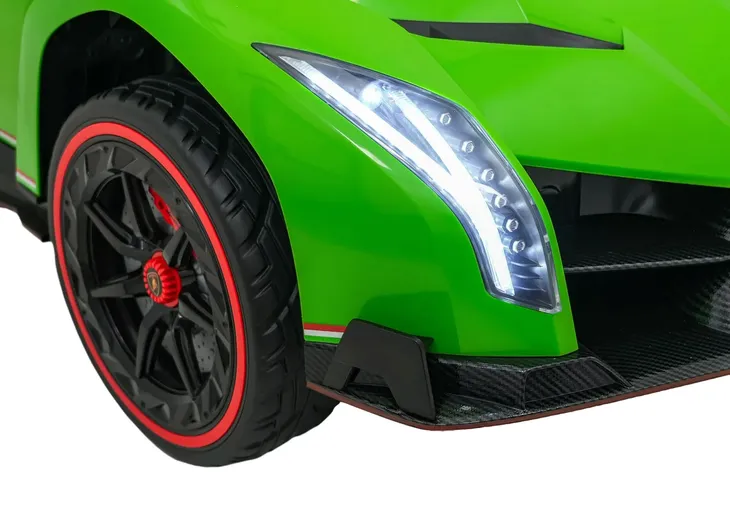 auto-lamborghini-veneno-zielony-na-akumulator-dla-dzieci-gratisy-waga-z-opakowaniem-28-kg