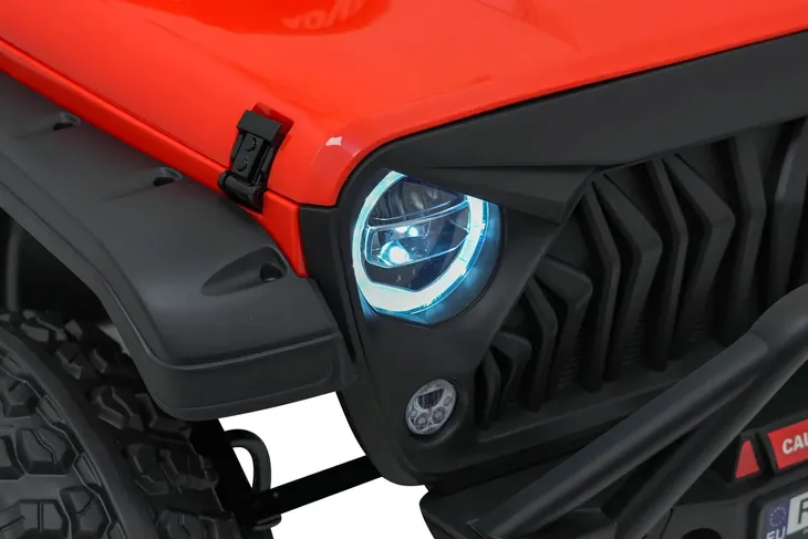 auto-terenowe-passion-4x4-czerwony-na-akumulator-dla-dzieci-gratisy-stan-opakowania-oryginalne