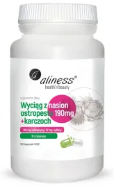 aliness-ekstrakt-z-nasion-ostropestu-190-mg-karczoch-x-100-vege-caps