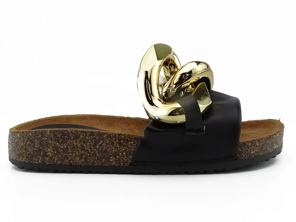 czarne-klapki-duzy-lancuch-38