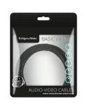 kabel-jack-3-5-wtyk-stereo-2rca-3m-krugerandmatz-basic-km1216-stan-nowy