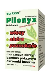 sanbios-pilonyx-60-tabletek-wlosy-skora-paznokcie