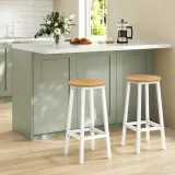 taboret-barowy-dab-nogi-biale-kolor-obicia-odcienie-brazu