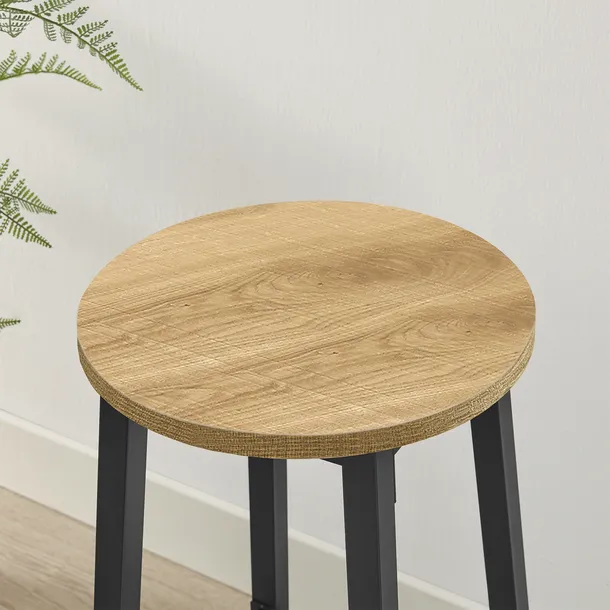 taboret-barowy-dab-nogi-czarne-rodzaj-nog-proste