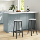 taboret-barowy-marmur-nogi-czarne-stan-nowy