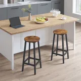 taboret-barowy-rustykalny-nogi-czarne-stan-nowy