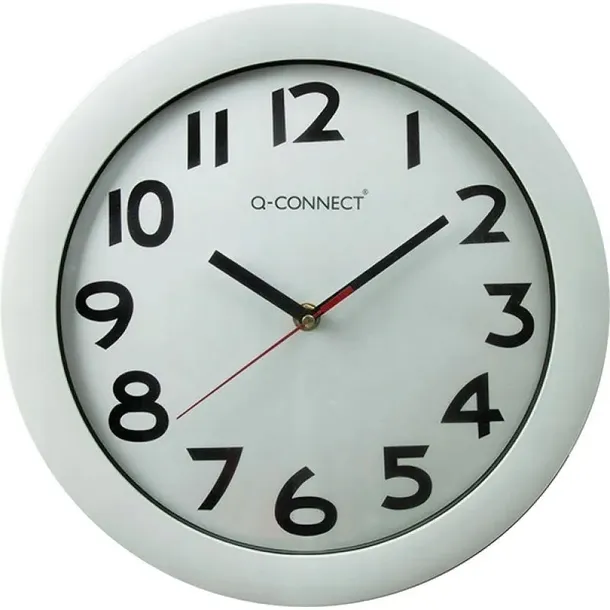 zegar-scienny-q-connect-budapest-30cm-bialy-stan-nowy
