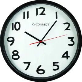 zegar-scienny-q-connect-wels-34cm-czarny