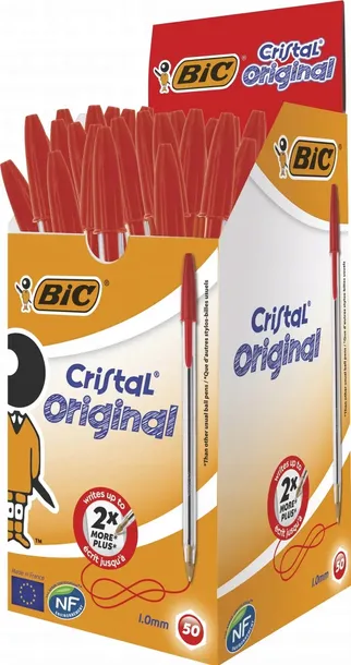 dlugopis-cristal-original-czerwony-bic-kolor-czerwony