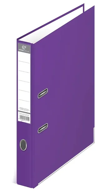 interdruk-segregator-a4-50-2r-fioletowy-waga-z-opakowaniem-0-15-kg