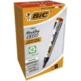 marker-ecolutions-czerwony-scieta-koncowka-bic-stan-nowy