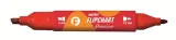 marker-dwustronny-flipchart-premium-czerwony-stan-nowy