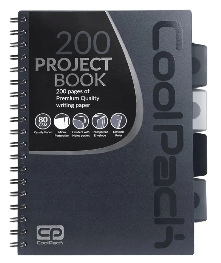 coolpack-kolozeszyt-pp-b5-grey