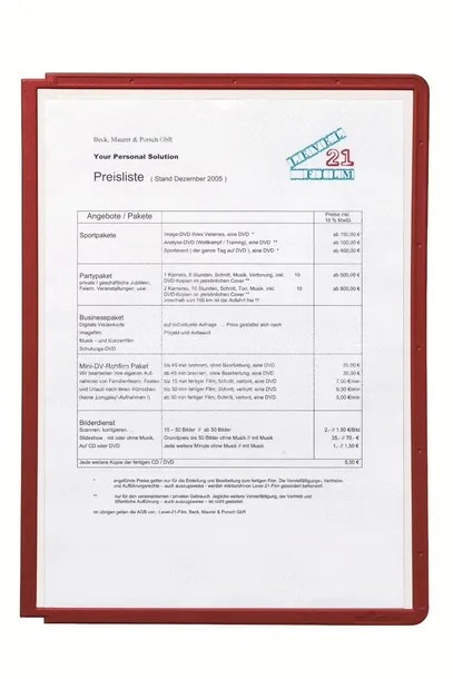 durable-panel-informacyjny-sherpa-a4-granatowy-stan-nowy