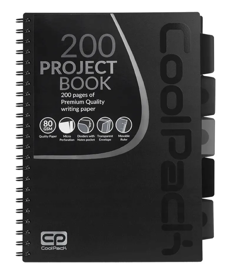 coolpack-kolozeszyt-pp-a4-black