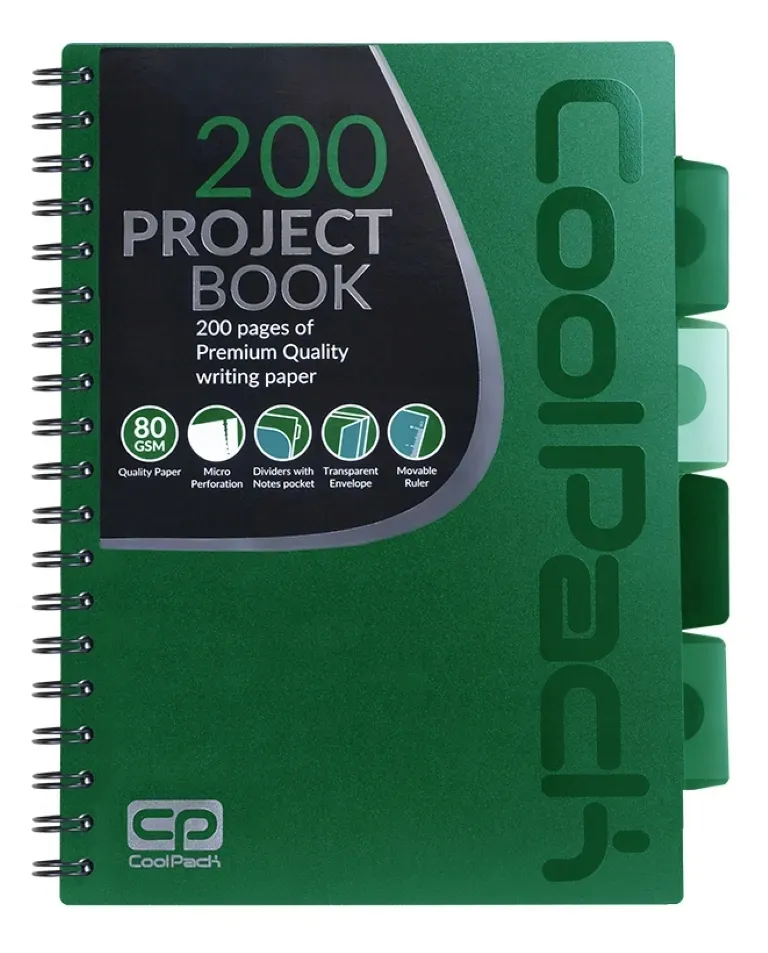 coolpack-kolozeszyt-pp-b5-green
