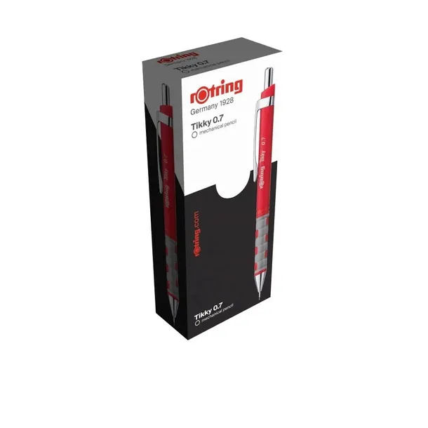 rotring-tikky-olowek-07-czerwony-korpus