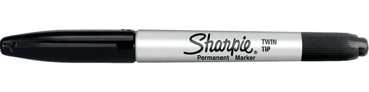 marker-sharpie-dwustronny-czarny-permanentny-wodoodporny-cienki-gruby-rodzaj-permanentny-dwustronny-stan-nowy