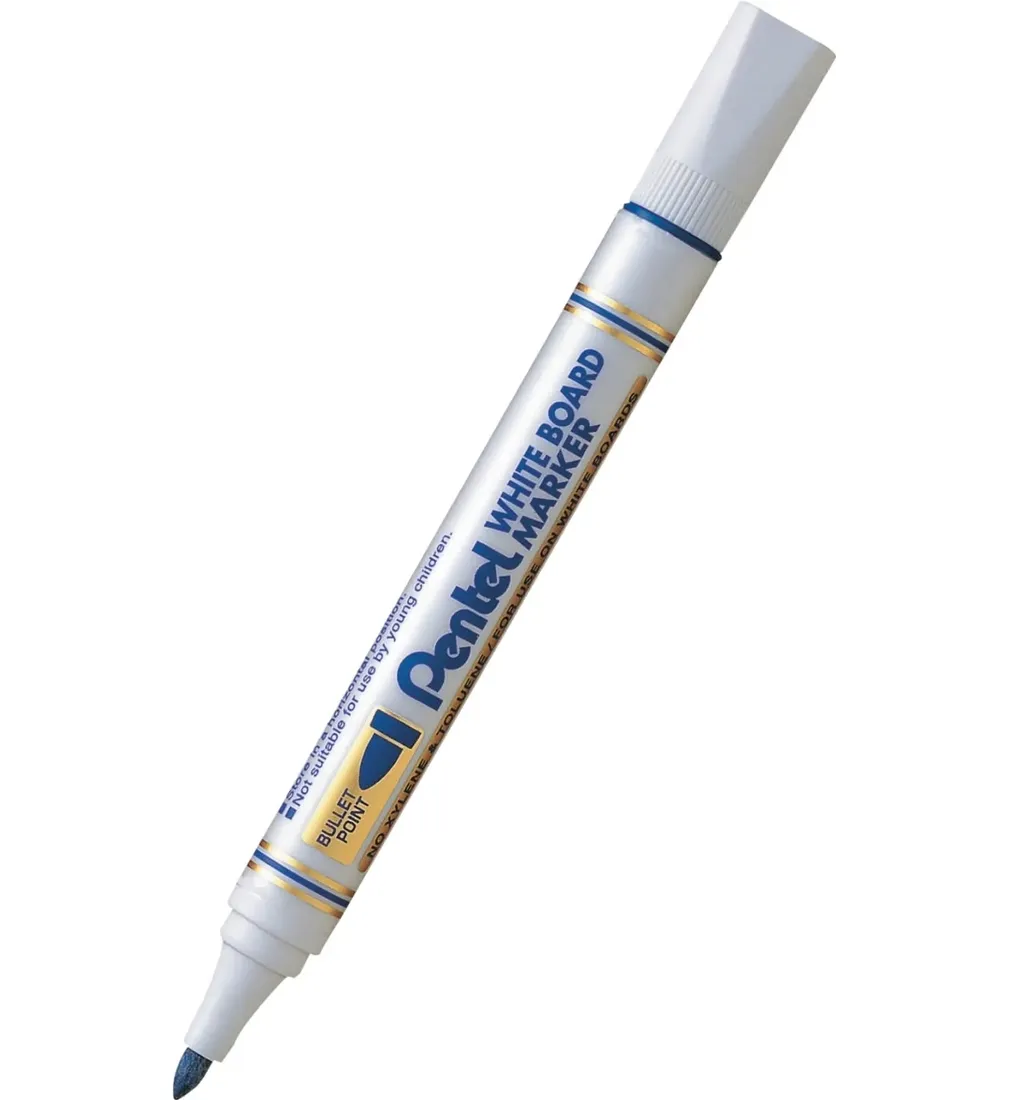 pentel-marker-do-bialych-tablic-niebieski-mw85-c