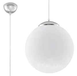 lampa-wiszaca-kanucia-40-biala-kula-zwis-sufitowy