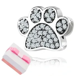 zawieszka-srebrna-lapka-charms-beads-grawer