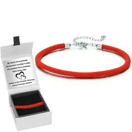 czerwona-bransoletka-modulowa-charms-grawer
