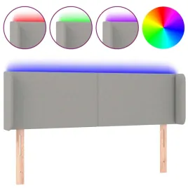 zaglowek-do-lozka-z-led-jasnoszary-147x16x78-88-cm-tkanina