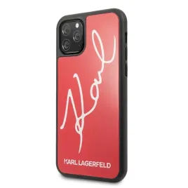 karl-lagerfeld-klhcn58dlksre-iphone-11-pro-czerwony-red-hard-case-signature