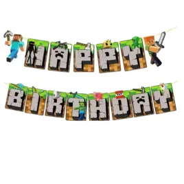 baner-na-urodziny-happy-birthday-gamingowy-game-piksele-girlanda-roblox