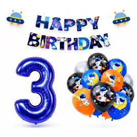 zestaw-dekoracji-na-3-urodziny-balony-kosmos-baner-happy-birthday-cyfra-3