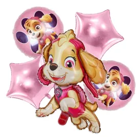 balony-psi-patrol-skye-5-sztuk-balony-urodzinowe-psi-patrol-zestaw-balonow