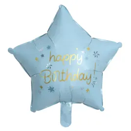 balon-foliowy-gwiazdka-happy-birthday-niebieski-blekitny-napis-zloty-45-cm