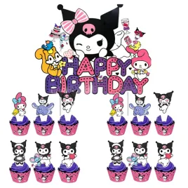 topper-toppery-na-tort-babeczki-kuromi-zestaw-na-urodziny-happy-birthday
