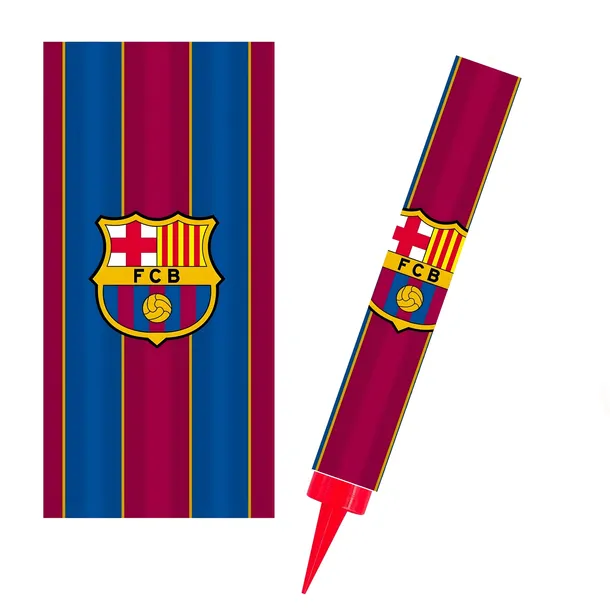 FONTANNA TORTOWA FC BARCELONA RACA NA TORT ŚWIECZKA PIŁKARSKA 1SZT 12CM