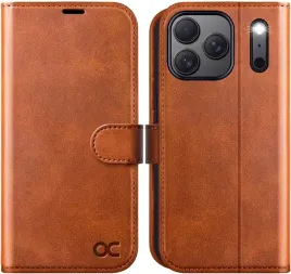 ocase-skorzane-etui-z-klapka-do-iphone-17-pro-portfel-rfid-stojak-brazowe