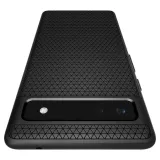 spigen-liquid-air-etui-google-pixel-6a-czarny-funkcje-ladowanie-indukcyjne-pochlanianie-wstrzasow
